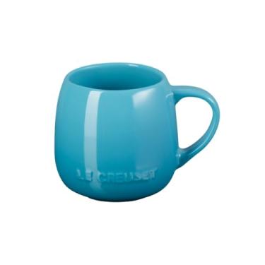 Imagem de Caneca de Cerâmica Sphere 320 ml Azul Caribe Le Creuset