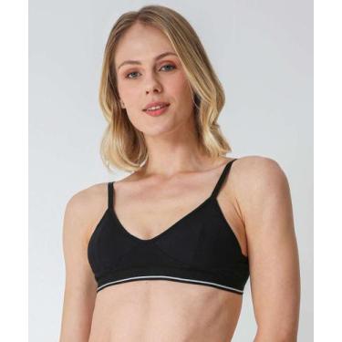 Imagem de Sutiã Sem Aro E Sem Bojo Marisa Preto-61124, Preto, 44