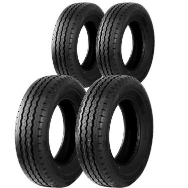 Imagem de Kit 4 Pneus 225/70R15 C 8 Lonas 112/110R Cargoplus W1 Xbri