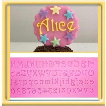 Imagem de Molde De Silicone Alfabeto