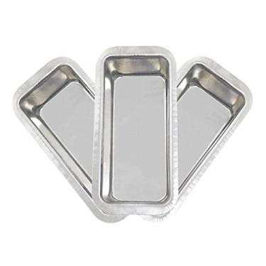 Imagem de Kit 3 Peças Assadeira P/Pão Caseiro/Bolo Inglês/Cuca Nº 3 Alumínio