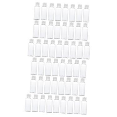 Imagem de FRCOLOR 50 Unidades frasco de loção garrafa de viagem frascos de sabonete líquido para o corpo mão garrafa de loção tipo concha recipiente de loção tipo concha polivalente engarrafado pp