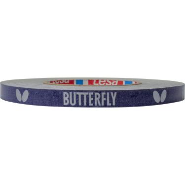 Imagem de Butterfly Fita lateral para proteger as bordas da sua borracha e lâmina para raquetes de tênis de mesa - Cor azul/prata - Largura 12 mm - Rolos vêm em 10 m (20 raquetes) e 50 m (100 raquetes), 3503M50
