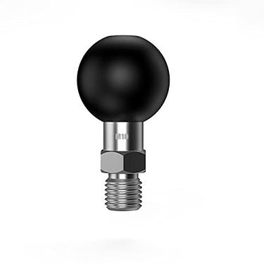 Imagem de Parafuso rosqueado de 1 polegada M10x1,5 mm compatível com suporte de RAM para adaptador de esfera de tripé motocicleta ATV espelho retrovisor cabeça esférica (M10*1)