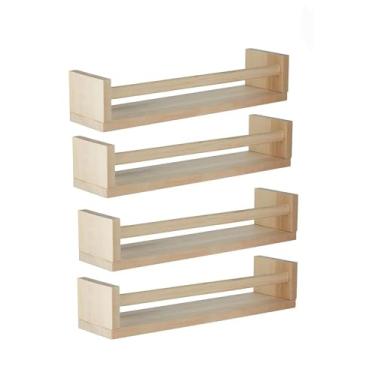 Imagem de IKEA Suporte de temperos Bekvam 400.701.85, bétula, conjunto de 4