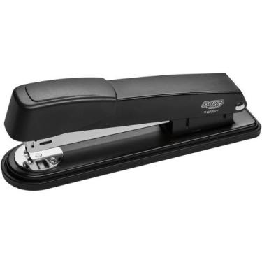 Imagem de Grampeador de Metal para 25 Folhas - 26/6, 16CM, Preto - BRW