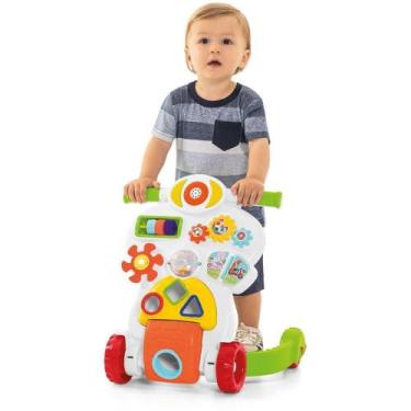Imagem de Andador Bebê Piloto Menino com Som e Centro de Atividades - Tateti, Br