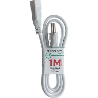 Imagem de Cordao Prol.Fiolux Hard 20A 2P+T 01Mt Branco
