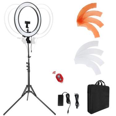 Imagem de Ring Light LDGHO 18 Polegadas - 55W Regulável 5500K com Acessórios