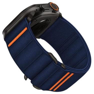 Imagem de Pulseira Esportiva Suitisbest Ultra para Apple Watch 49mm - Azul Meia-