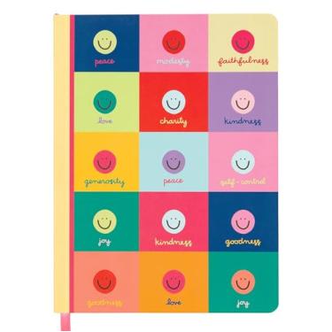 Imagem de Callie Danielle Caderno de rostos sorridentes para mulheres, cadernos de diário pessoal, diário de escrita fofo, caderno pequeno, caderno de estética para presente