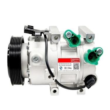 Imagem de Compressor de ar condicionado automotivo AC compatível com Hyundai Azera compatível com Kia Cadenza 2010 2012 2013 2014 2015 2016 97701-3R200 977013R200