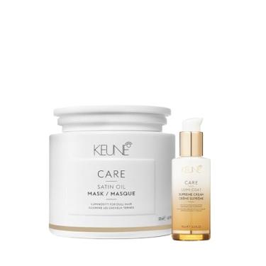 Imagem de Kit Keune Care Satin Oil Máscara e Lumi Coat Supreme Cream (2 Produtos)