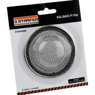 Imagem de Ralo Japonês / Ralinho Para Pia Tanque Inox 11Cm Starfer
