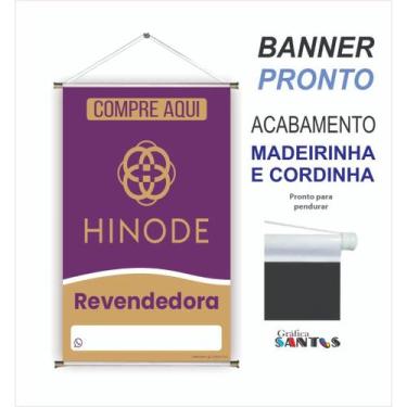 Imagem de Banner pronto Hinode BA 359 medida 45x70 cm arte pronta