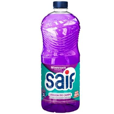 Imagem de Desinfetante Perfumado Lavanda do Campo Saif - 02 Litros