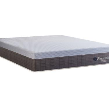 Imagem de Colchão Full Twin Size Molas Molas ensacadas Ensacadas Piemonte Ice 32cm X 108cm Line Premier Orthoflex Cinza/ Branco