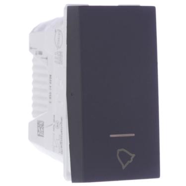 Imagem de Módulo Pulsador Campainha 10 Amperes 250 Volts Grafite Orion - S70112694 - SCHNEIDER