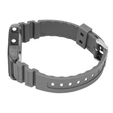 Imagem de Generic Relógio Eletrônico, Desgaste de Tira Resistindo a Tela Multifuncional de 150mAh Bateria Ao Ar Livre Assistir à Prova de água Curta para Homens Mulheres para a Festa de Pesca de Viagens (Cinza)