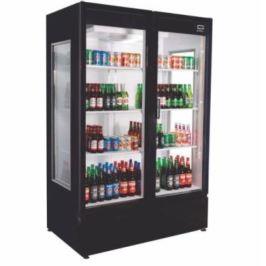 Imagem de Cervejeira 2 Portas 1200 Litros RF018 Preta Frilux 220v