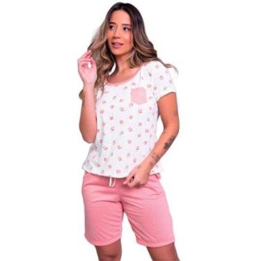 Imagem de Pijama Vekyo Manga Curta Estampado Hadassa Feminino-Feminino
