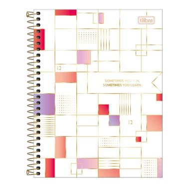 Imagem de Caderno Espiral Universitário A4 Capa Dura 1 Matéria 80 Folhas Midtown Tilibra Estampa 4