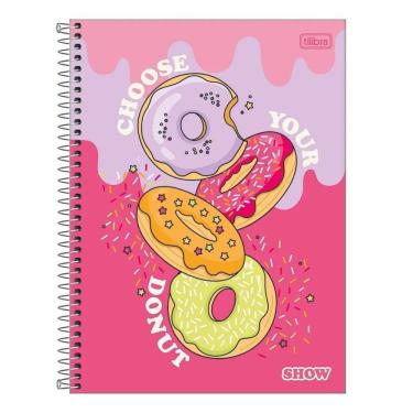 Imagem de Caderno Espiral Universitário A4 Capa Dura 20 Matérias 320 Folhas Show Tilibra Estampa 2