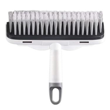 Imagem de Escovão Para Pisos,Compacto Resistente com Raspador,Escova Para Limpar Chuveiro - Para Garagem Pátio Piscina Parede Deck Azulejo Cozinha Banheira