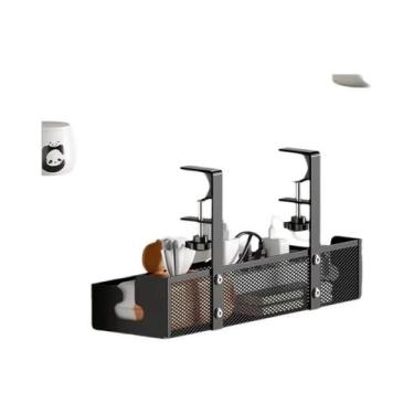 Imagem de Bandeja Retrátil Para Gerenciamento De Cabos Sob a Mesa, Organizador D