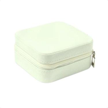 Imagem de Bolsa Portátil Porta Joia Divisórias Zíper Viagem Necessaire - Express