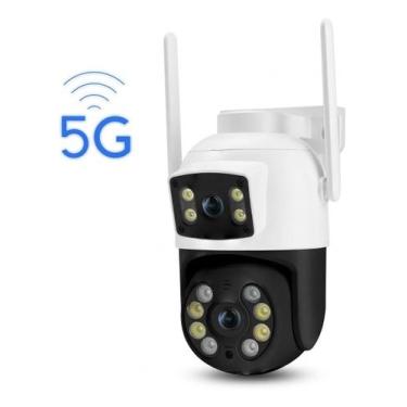 Imagem de Câmera Wifi A28 Full HD Externa Prova Dágua Inteligente Segurança em T