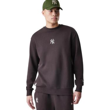Imagem de Boné New Era New York Yankees Importado Fleece Tops Marrom-Masculino