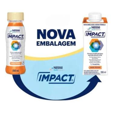 Imagem de Impact 200 ml Pêssego - Kit com 6 unidades - Nestlé Health Science