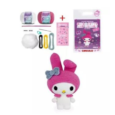 Imagem de Kit Amigurumi Coleção Hello Kitty e Amigos - My Melody - Circulo