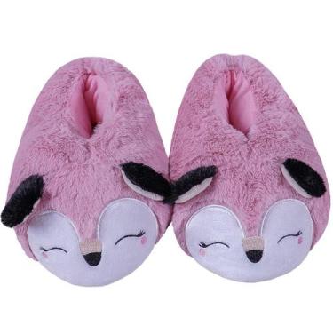 Imagem de Pantufa Funny Adulto Quentinha - UseDue, Rosa, 35/36