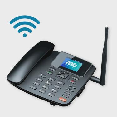 Imagem de Telefone Celular Rural De Mesa 4G com Roteador Wifi 7 Bandas PROCS-5040W ProEletronic