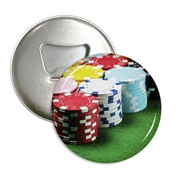 Imagem de Chip Green – Abridor de garrafas com ímã de geladeira, emblema multifuncional