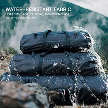 Imagem de Bolsa de armazenamento de saco de dormir,Saco de armazenamento de bagagem ao ar livre mochila mochila de viagem para caminhadas acampamento mochila