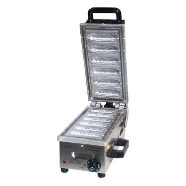 Imagem de Crepeira Elétrica Profissional 6 Cavidades Linha Crepe Suíço no Palito Ademaq