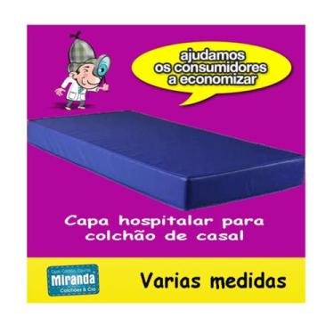 Imagem de Capa Impermeável Para Colchão Casal Feita Em Napa Hospitalar - Miranda