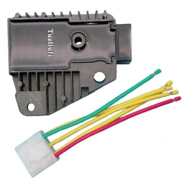 Imagem de Tuzliufi Retificador regulador de tensão para Yamaha V-Star 250 2008 2009-2021 Virago 125 1997 1998 Virago 250 1996-2007 XV125 XV250 XV250S 3DM-81960-00 3DM-819600 -01 3DM-81960-00-00 3DM-81960-01-00