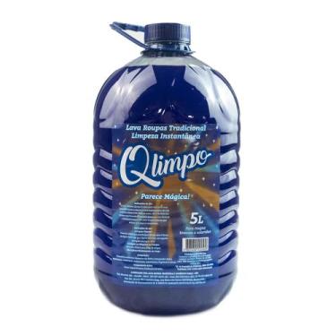 Imagem de Sabão lava roupas blue 5l qlimpo