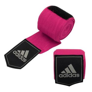 Imagem de Bandagem adidas Hand Wrap 2,55m, Rosa