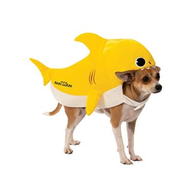 Imagem de Rubies Baby Shark: Fantasia de tubarão bebê para cães ou gatos, GG