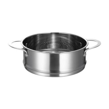 Imagem de Ioensy Cesta de vapor com alças panelas vegetais multiuso para panela casa bandeja de vapor cozinhar vapor de alimentos, Diâmetro 18cm