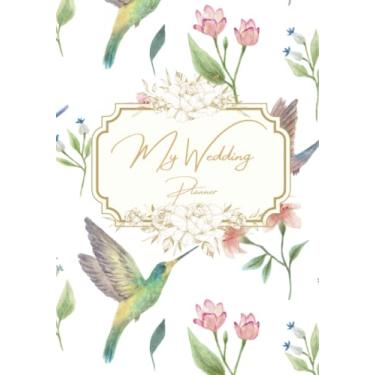 Imagem de My Wedding Planner, 7x10 inches, 100 pages, Soft Cover: Complete Wedding Organizer perfect for your most important day.