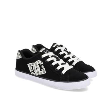 Imagem de DC Shoes Chelsea Tênis feminino, Preto/branco, 38