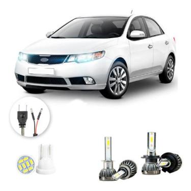 Imagem de Ultra Led Nano 22000lm Kia Cerato 2009-2013 Alto Baixo - LUXLED y3, Br