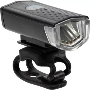 Imagem de COEMA Kit de luzes de bicicleta recarregável, conjunto de farol e lanterna traseira, impermeável, vários modos de luz (2 cabos USB incluídos)