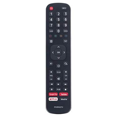 Imagem de EN2BQ27H Ajuste remoto substituído para controle remoto Hisense TV ERF2F60G EN2BQ27V, funciona de substituição para todas as TVs Android Hisense